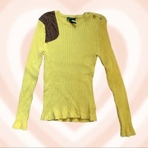 VINTAGE RALPH LAUREN LONG SLEEVE SWEATER size L